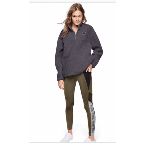 PINK Victoria's Secret Pants - Pink Victorias Secret Ultimate Leggings Green